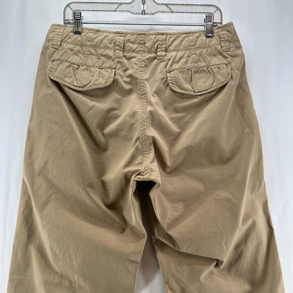 GAP The Surplus Pants Mens 32 x 32 Twill Chino Straight Leg Cotton Khaki Beige - Picture 5 of 10